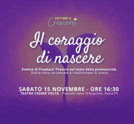 Il coraggio di Nascere